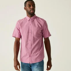 Men's Loran Short Sleeve Shirt | Lilas