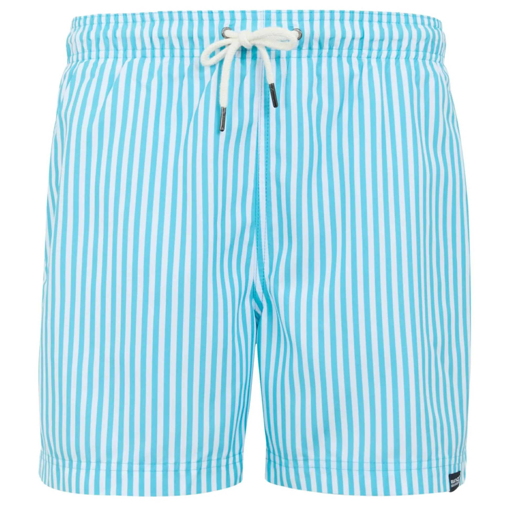 Men's Loras Swim Shorts | Aquarius Blue Stripe