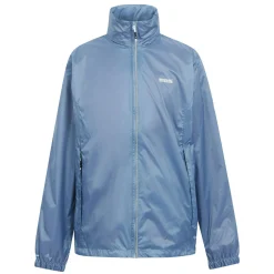 Men's Lyle IV Waterproof Packaway Jacket | Coronet Blue Danger Red