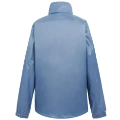Men's Lyle IV Waterproof Packaway Jacket | Coronet Blue Danger Red