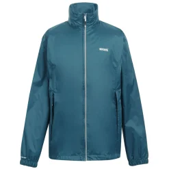 Men's Lyle IV Waterproof Packaway Jacket | Moroccan Blue Citron Lime