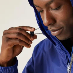 Men's Lyle IV Waterproof Packaway Jacket | New Royal Persimmon