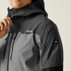Men's Maland II Waterproof Jacket | Granite Grey Ash Black