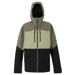 Men's Maland II Waterproof Jacket | Golden Sand Treetop Black
