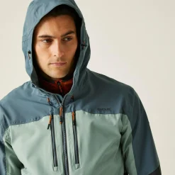 Men's Maland II Waterproof Jacket | Glacier Stormy Weather Ash