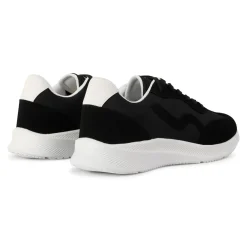 Men's Marine Retro Trainers  | Black