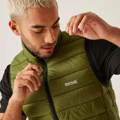 Men's Marizion Baffled Gilet | Nephrite Green