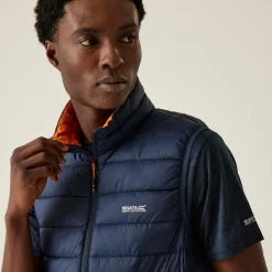 Men's Marizion Baffled Gilet | Navy Fox