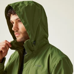 Men's Matt II Waterproof Jacket | Nephrite Green Black