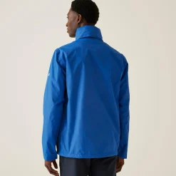 Men's Matt Waterproof Jacket | Oxford Blue Iron