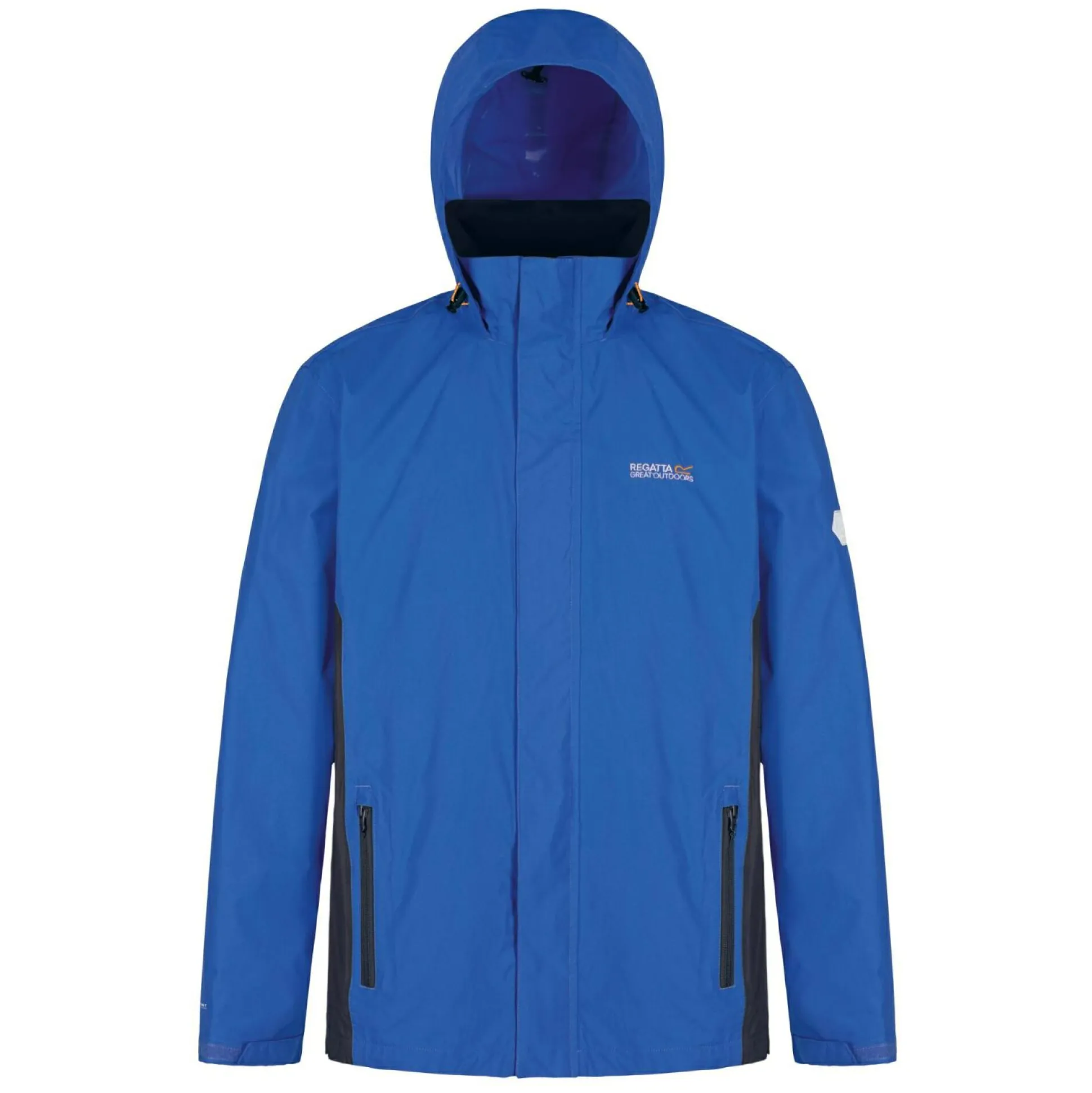 Men's Matt Waterproof Jacket | Oxford Blue Iron