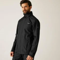 Men's Matt Waterproof Jacket | Black