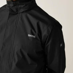 Men's Matt Waterproof Jacket | Black