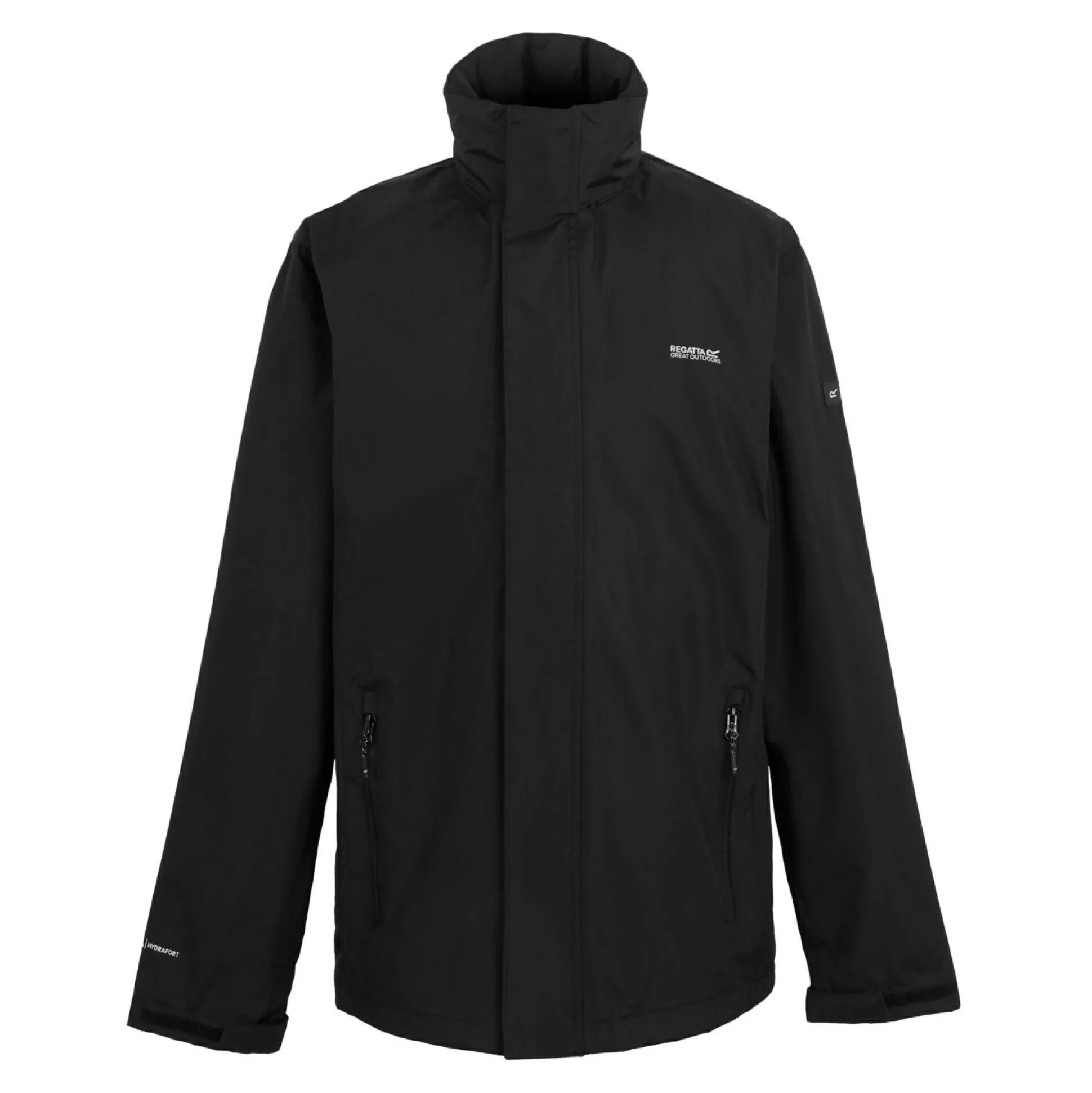 Men's Matt Waterproof Jacket | Black