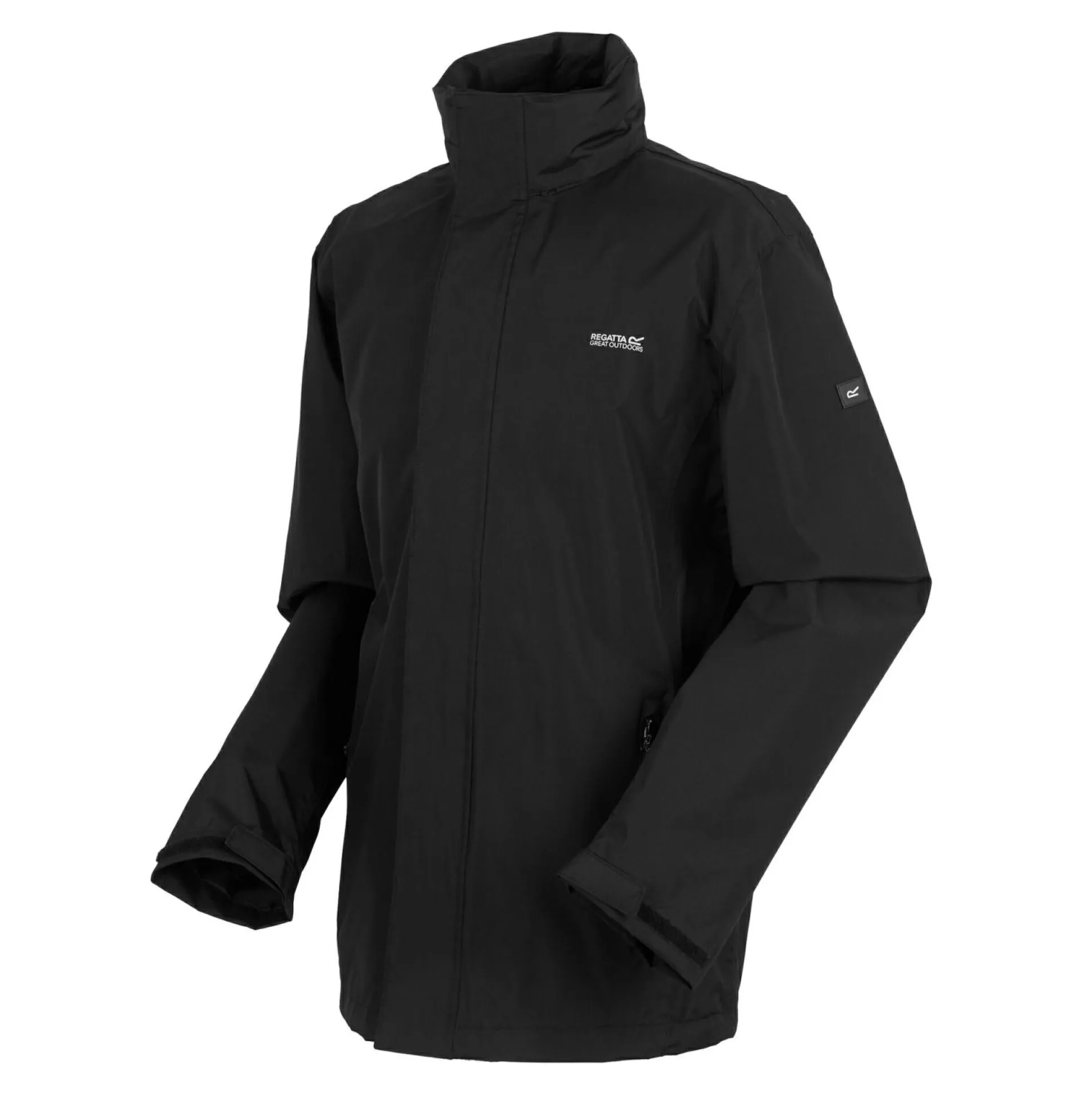 Men's Matt Waterproof Jacket | Black