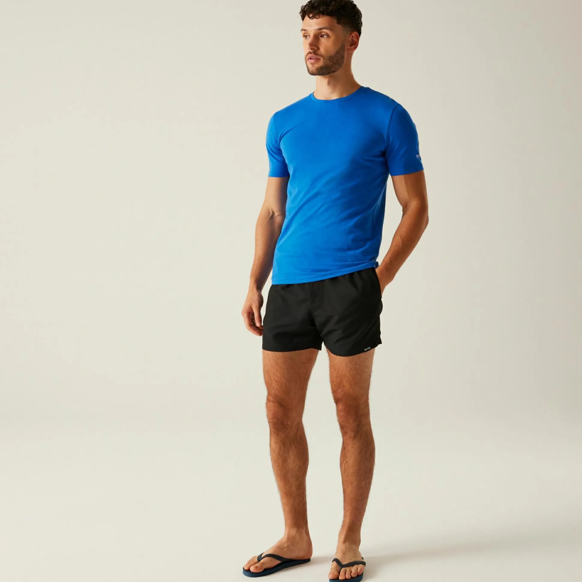 Men's Mawson III Swim Shorts | Black Olympian Blue