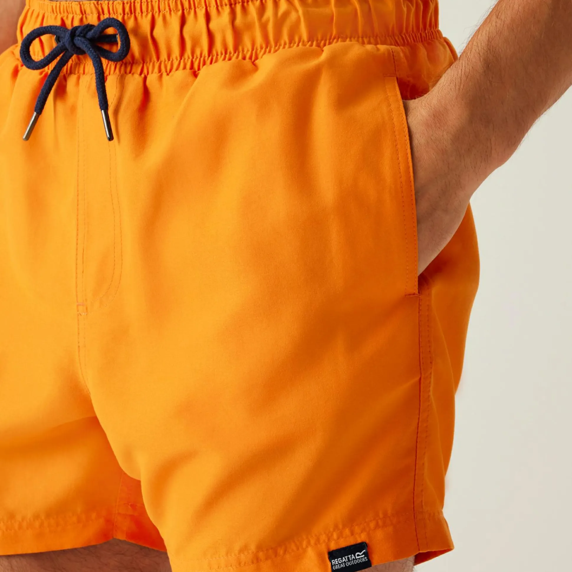 Men's Mawson III Swim Shorts | Celosia Orange Navy