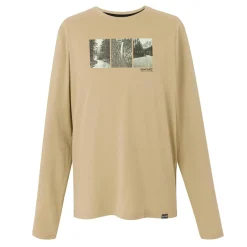 Men's Maylow Long Sleeved T-Shirt | Abbeystone Marl Graphic