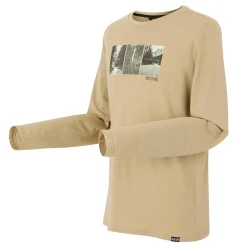 Men's Maylow Long Sleeved T-Shirt | Abbeystone Marl Graphic