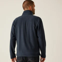 Men's Micro Lightweight Full Zip Fleece | Dark Navy