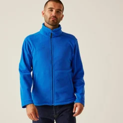 Men's Micro Lightweight Full Zip Fleece | Oxford Blue