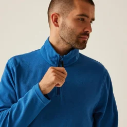 Men's Micro Lightweight Half Zip Fleece | Royal Blue