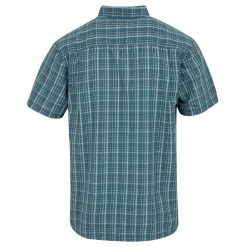 Men's Mindano IX Short Sleeve Shirt | Stormy Weather Iceberg Ash Check