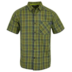 Men's Mindano IX Short Sleeve Shirt | Nephrite Green Ash Grenoble Green Check