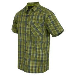Men's Mindano IX Short Sleeve Shirt | Nephrite Green Ash Grenoble Green Check