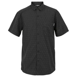 Men's Mindano IX Short Sleeve Shirt | Black Circle Print