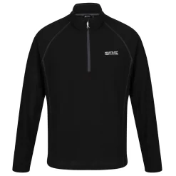 Men's Montes Lightweight Half Zip Fleece | Black