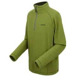 Men's Montes Lightweight Half Zip Fleece | Grenoble Green Nephrite Green