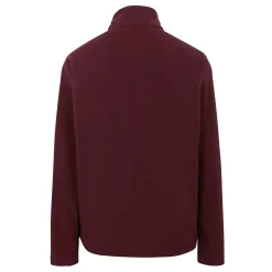 Men's Montes Lightweight Half Zip Fleece | Dark Maroon Black