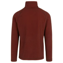 Men's Montes Lightweight Half Zip Fleece | Red Ochre Black