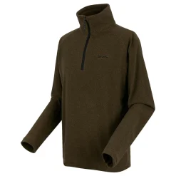 Men's Montes Lightweight Half Zip Fleece | Brown