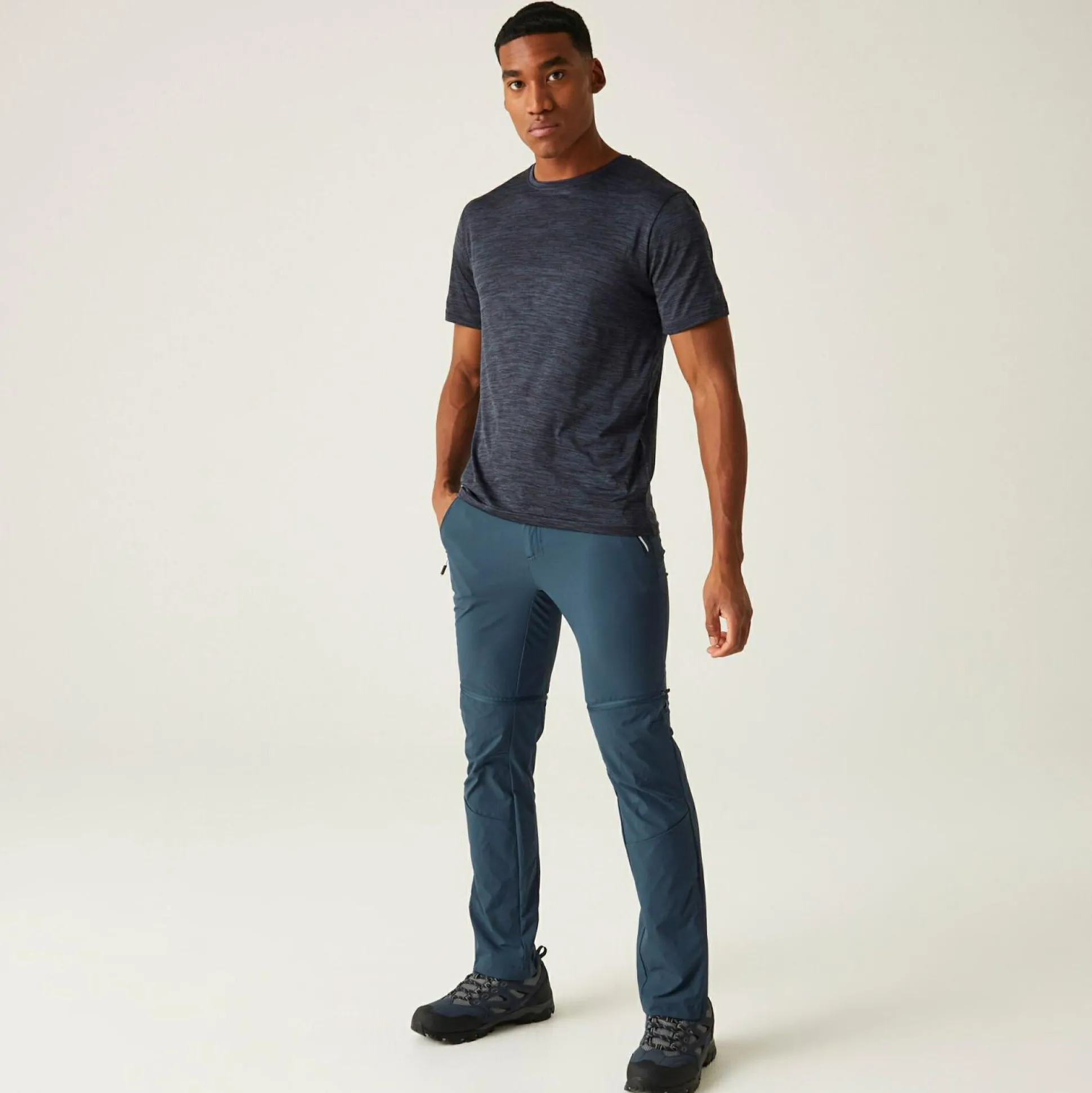 Men's Mountain Zip Off Walking Trousers | Moonlight Denim