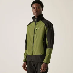 Men's Moutdale Softshell Jacket | Nephrite Green Black