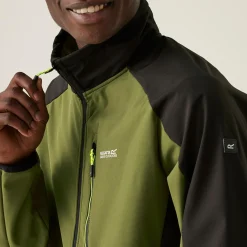 Men's Moutdale Softshell Jacket | Nephrite Green Black