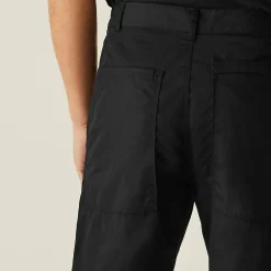 Men's Multi Pocket Action Trousers | Black