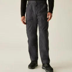 Men's Multi Pocket Action Trousers | Dark Grey