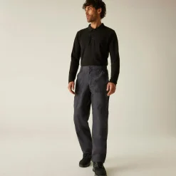 Men's Multi Pocket Action Trousers | Dark Grey