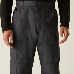 Men's Multi Pocket Action Trousers | Dark Grey