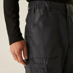 Men's Multi Pocket Action Trousers | Dark Grey