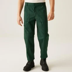Men's Multi Pocket Action Trousers | Green