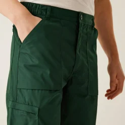 Men's Multi Pocket Action Trousers | Green