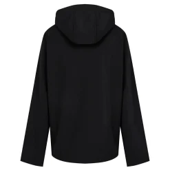 Men's Navigate 2 Layer Hooded Softshell Jacket | Black Classic Red