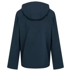 Men's Navigate 2 Layer Hooded Softshell Jacket | Navy French Blue
