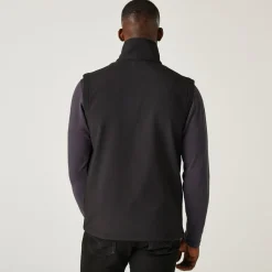 Men's Navigate 2 Layer Softshell Bodywarmer | Black Seal Grey