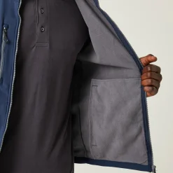 Men's Navigate 2 Layer Softshell Bodywarmer | Navy Seal Grey