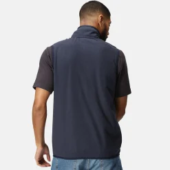 Men's Navigate Fleece Bodywarmer | Navy Seal Grey